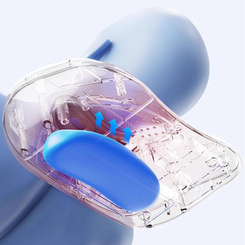 🎁59 % DE RÉDUCTION - Oreiller de traction cervicale avec luminothérapie rouge