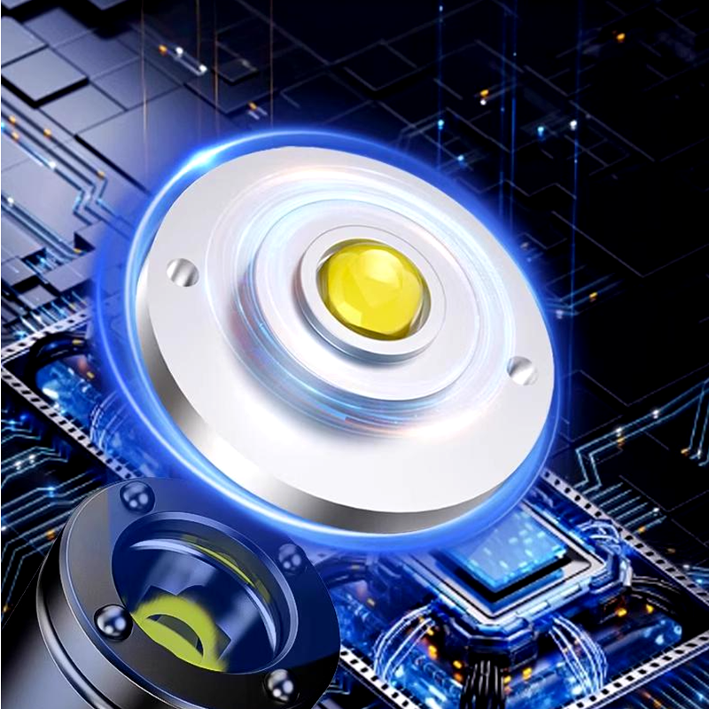 🔥Vente à chaud à l'échelle mondiale🔥Mini lampe de poche magnétique multifonctionnelle rechargeable pour porte-clés🎉