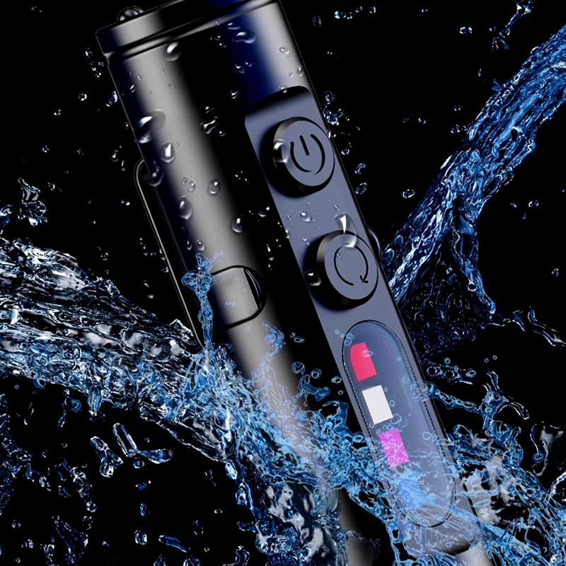 🔥Vente à chaud à l'échelle mondiale🔥Mini lampe de poche magnétique multifonctionnelle rechargeable pour porte-clés🎉