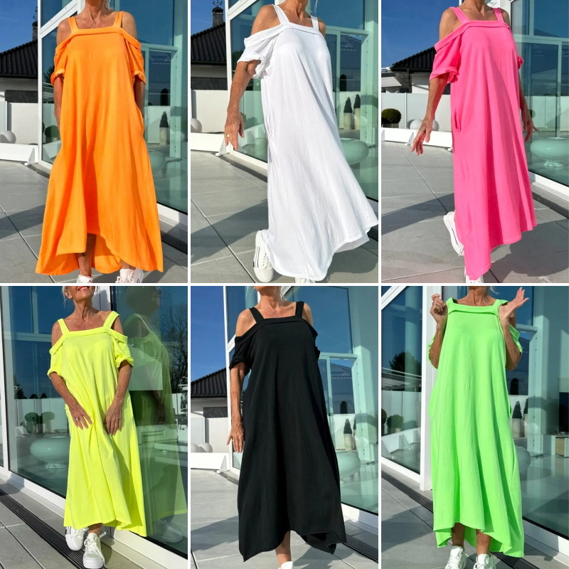 🔥Offre d'été🔥Robe décontractée sans bretelles pour femmes(🚀50% de réduction)