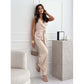 [M-2XL]☀️Women's Sans manches col en V solide Jumpsuit🕊️