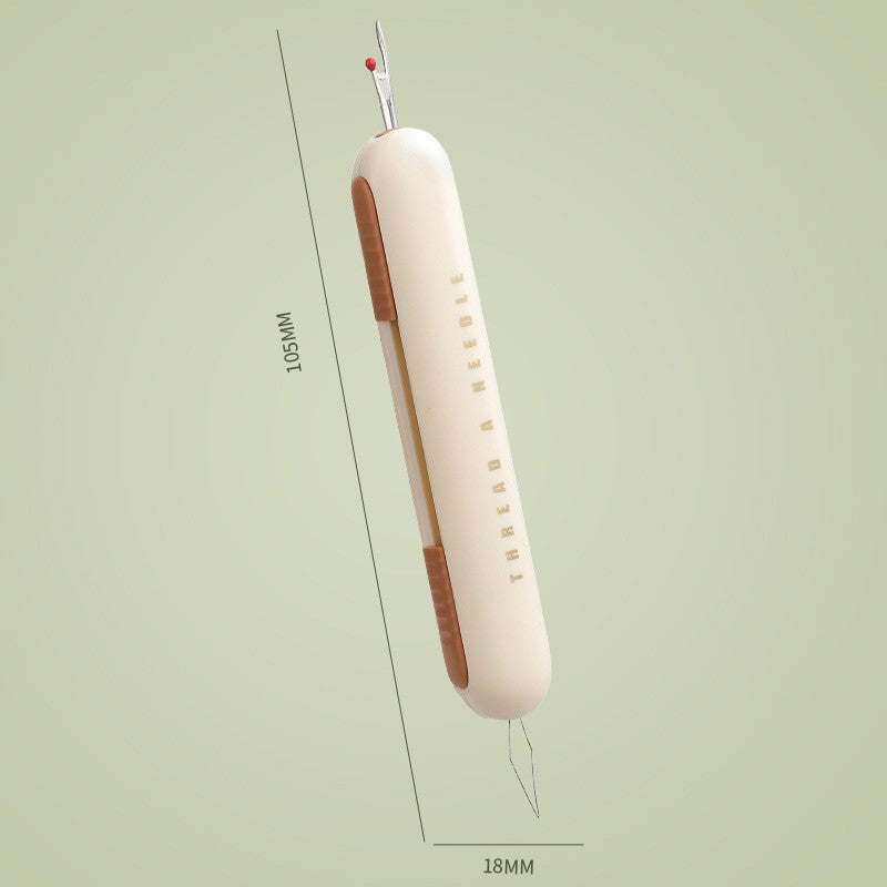🧵 50% RABATT ✨ 2-i-1 nåltrådare & sömsprättare, gör sömnad enklare för alla ✂️