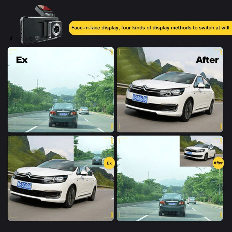🚗Enregistreur de voiture nocturne 1080P HD 170° grand angle
