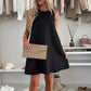Robe décontractée sans manches en ligne A pour femmes