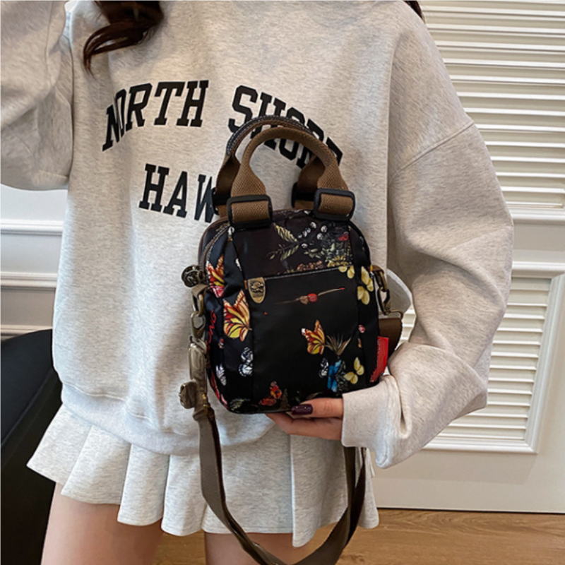 🔥Sac à bandoulière multicouche imprimé mode pour femme