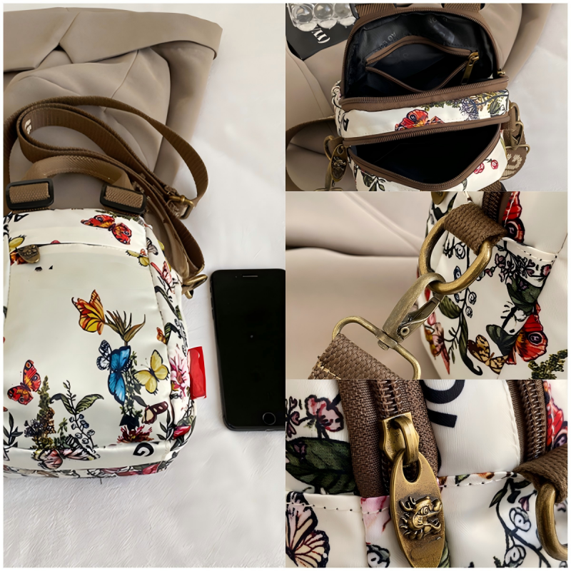 🔥Sac à bandoulière multicouche imprimé mode pour femme