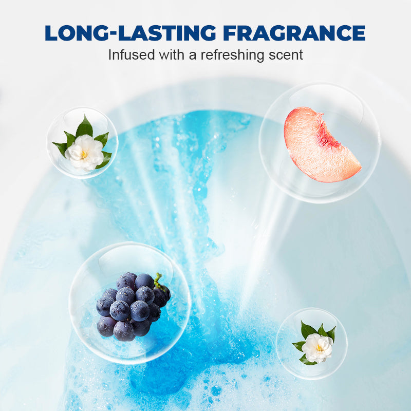 Nettoyant parfumé pour cuvette de toilettes - À verser dans le réservoi