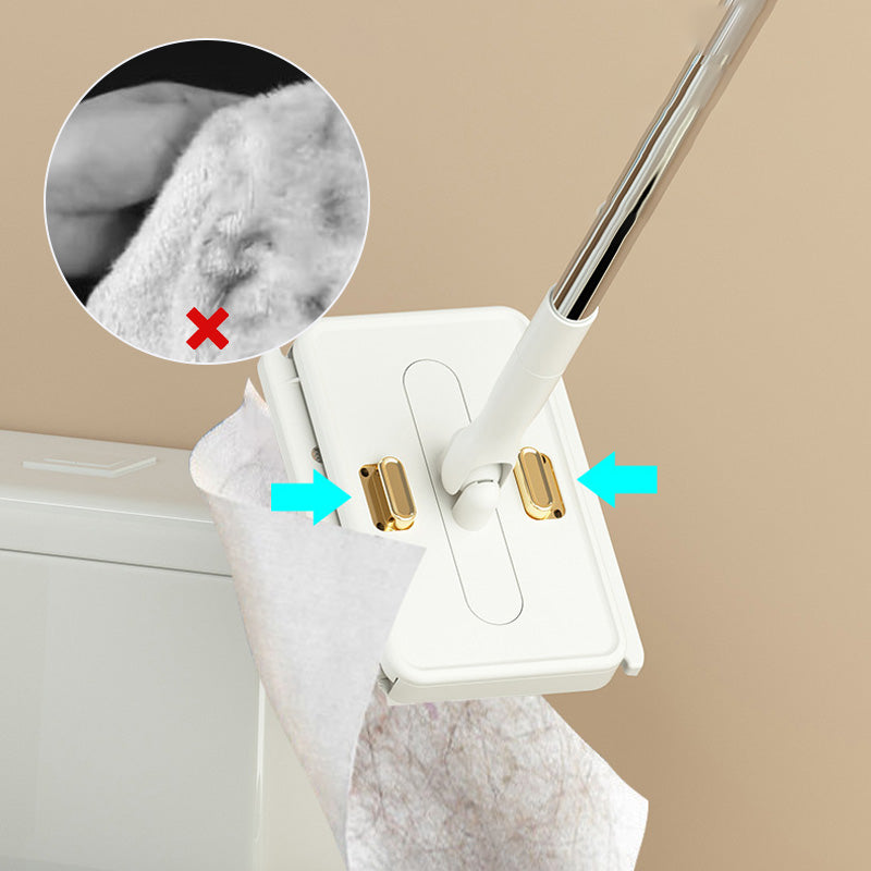 🚀 Balai à franges compact pour un nettoyage rapide - Amovible & sans lavage, Maintenant à moitié prix !🏠💧