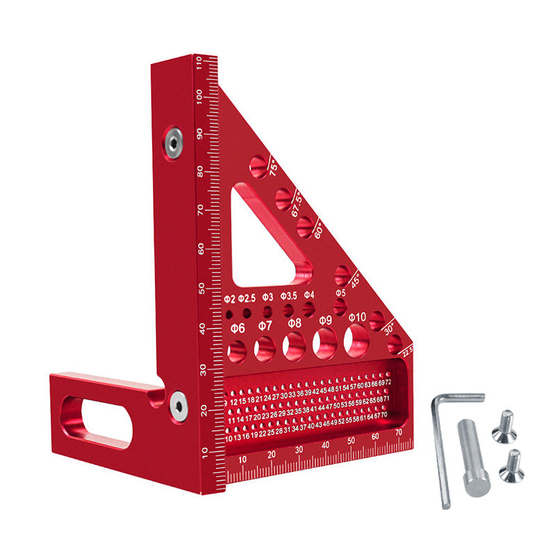 🏆🔧Triangle en aluminium carré pour le travail du bois