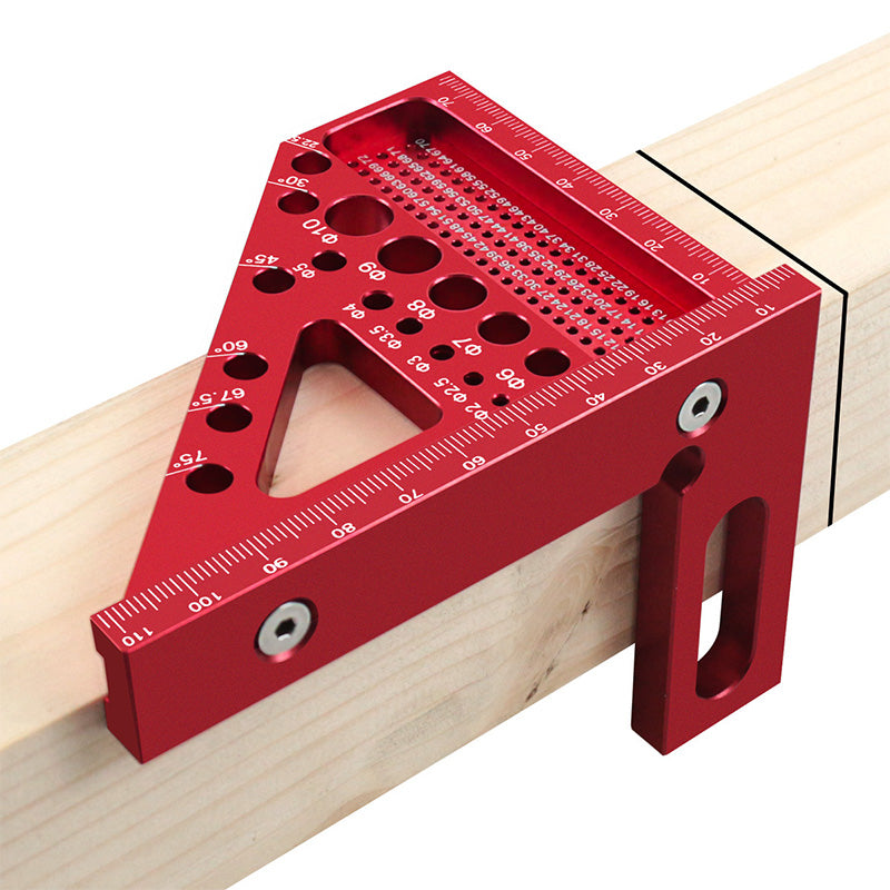 🏆🔧Triangle en aluminium carré pour le travail du bois