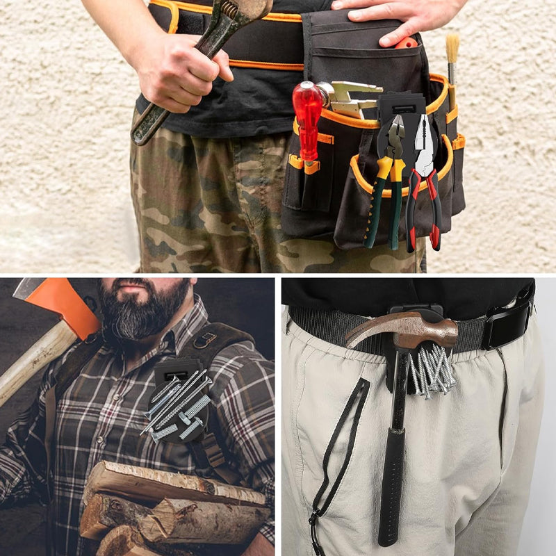 🎁Durée limitée : 50% de réduction - deux gratuités⏳Clip de ceinture à outil magnétique puissant