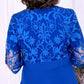 🔥Ensemble de robe moulante à la mode avec dentelle