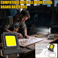 Lampe LED réglable pour outils à batterie au lithium