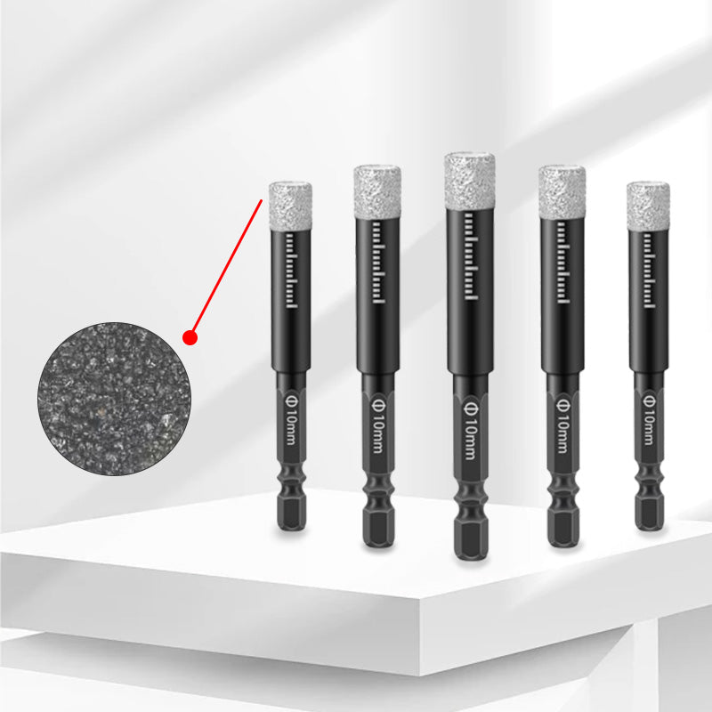 🎁Durée limitée 50% de réduction✨Forets à Queue Hexagonale pour Marbre / Carrelage / Pierre🔧