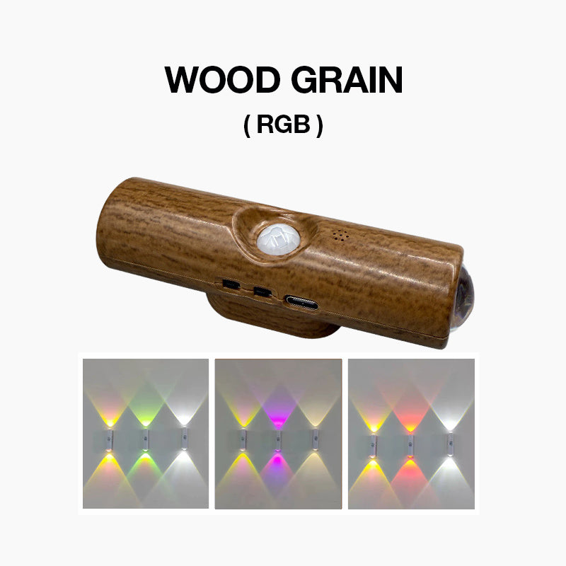 💡 50 % RABATT! Automatisk belysning vid rörelse – magnetisk RGB-lampa med stämningsljus