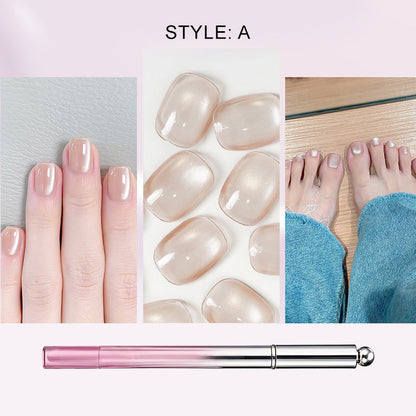 🔥40 % rabatt så länge lagret räcker!🎉Allt-i-ett Cat Eye Nagelpenna – Få en hypnotisk cat-eye-effekt med ett enda drag!