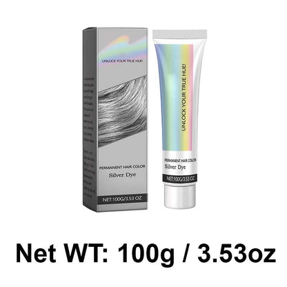 🔥40 % rabatt så länge lagret räcker!🎉2-i-1 Naturlig Essens Extrakt Silver Hårfärg
