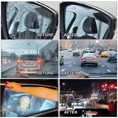 🚗 50 % RABATT NU! 🛡️ Uppgraderad rengöringsborste för oljefilm på bilrutor – kristallklar sikt i alla väder, 120 ml 🌧️