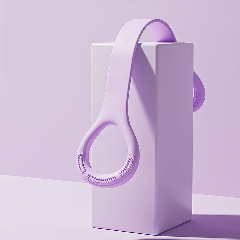 💪 TIDSBEGRÄNSAT 50% RABATT! ✨ Ergonomiskt Hållningsband – Dubbelloop, Hållbart Silikon för Rygg- & Skulderträning 🏋️‍♀️