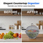 🍎 50 % RABATT NU! 🍓 Fruktkorg med lock & inbyggd sil – andningsbar mesh, avrinning & dekoration i ett 🛡️