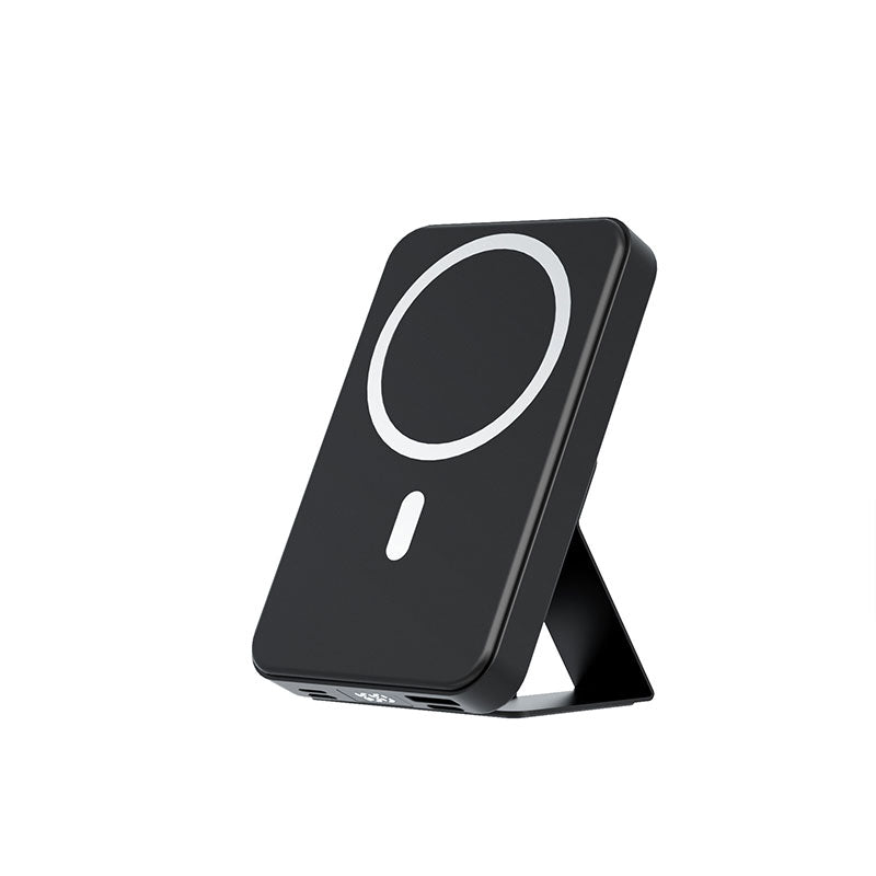 🔋50 % RABATT JUST NU! 22,5 W, 10 000 mAh magnetisk trådlös powerbank – hopfällbart inbyggt stativ, bärbar magnetisk snabbladdare för smartphones