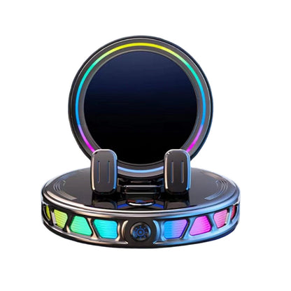 🌈 50% RABATT! 🚗 RGB-telefonhållare för bilen – automatisk fastspänning & trådlös laddning