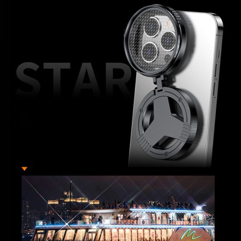 🔥50 % RABATT – Halv pris 📸 2-i-1 magnetisk CPL- og stjernefilterobjektiv