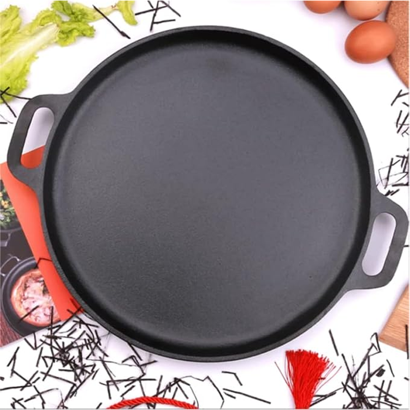 ⏳ 50 % RABATT under en begränsad tid! 🍳 Non-Stick-stekpanna i gjutjärn — rent gjutjärn, jämn värmefördelning 🔥