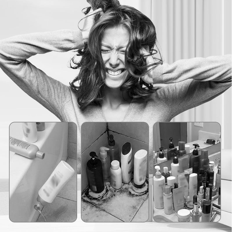 🚿 50 % RABATT! Frigör mer förvaringsutrymme i badrummet – justerbar teleskopisk hörnhylla för duschen