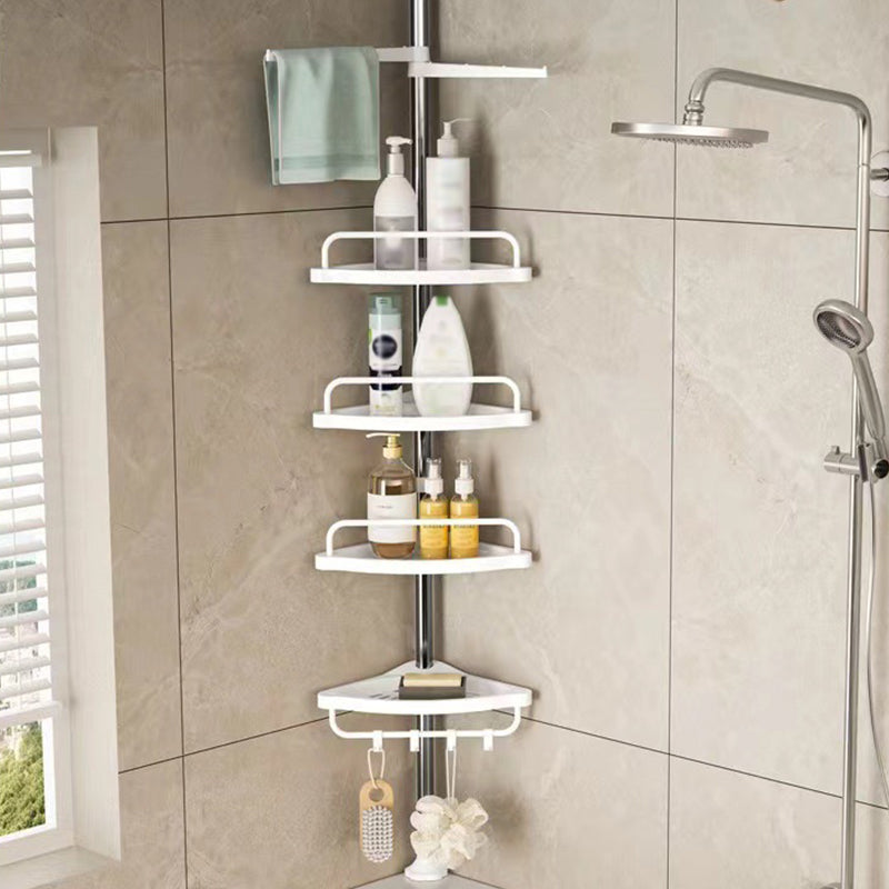 🚿 50 % RABATT! Frigör mer förvaringsutrymme i badrummet – justerbar teleskopisk hörnhylla för duschen