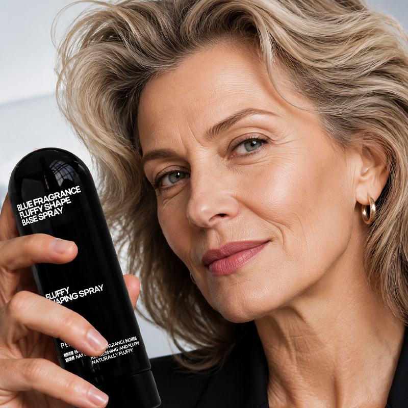 💇‍♀️ 50 % RABATT! Ge platt hår mer lyft på några sekunder – volymgivande stylingspray med långvarig stadga och persikodoft