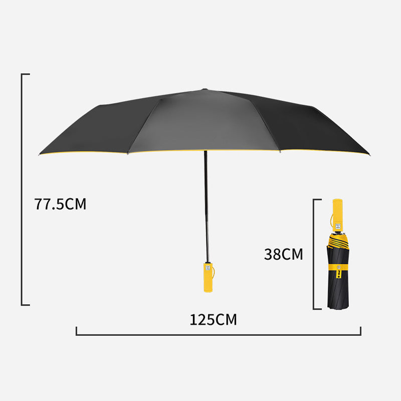📢📢50% RABATT NU!! ⏰Stort Automatiskt Sol- & Regnskydd Paraply 125cm