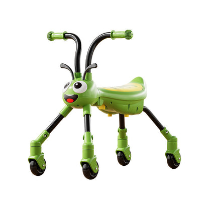 Hopfällbar Mantis balanscykel för barn