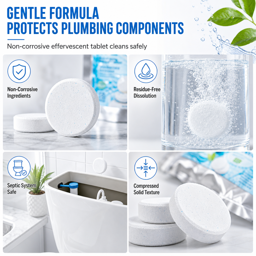 🥳2026 HETASTE REAN🥳💞 ÖVER 50 000 SÅLDA! 🚽✨ 50 % RABATT! 20-pack rengöringstabletter för toalettcisternen – brusande formula bekämpar lukt, långsam upplösning rengör kontinuerligt. Skonsamma mot rörsystemet! 🧼✅