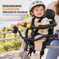 🚲 50 % RABATT NU! 👶 Cykelbarnstol med ryggstöd & sittdyna – säker frammonterad för mountainbike & utomhuscykling ✨