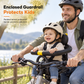 🚲 50 % RABATT NU! 👶 Cykelbarnstol med ryggstöd & sittdyna – säker frammonterad för mountainbike & utomhuscykling ✨