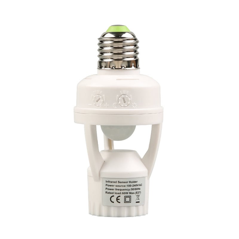 💡Lampfattning med rörelsesensor