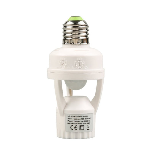 💡Lampfattning med rörelsesensor