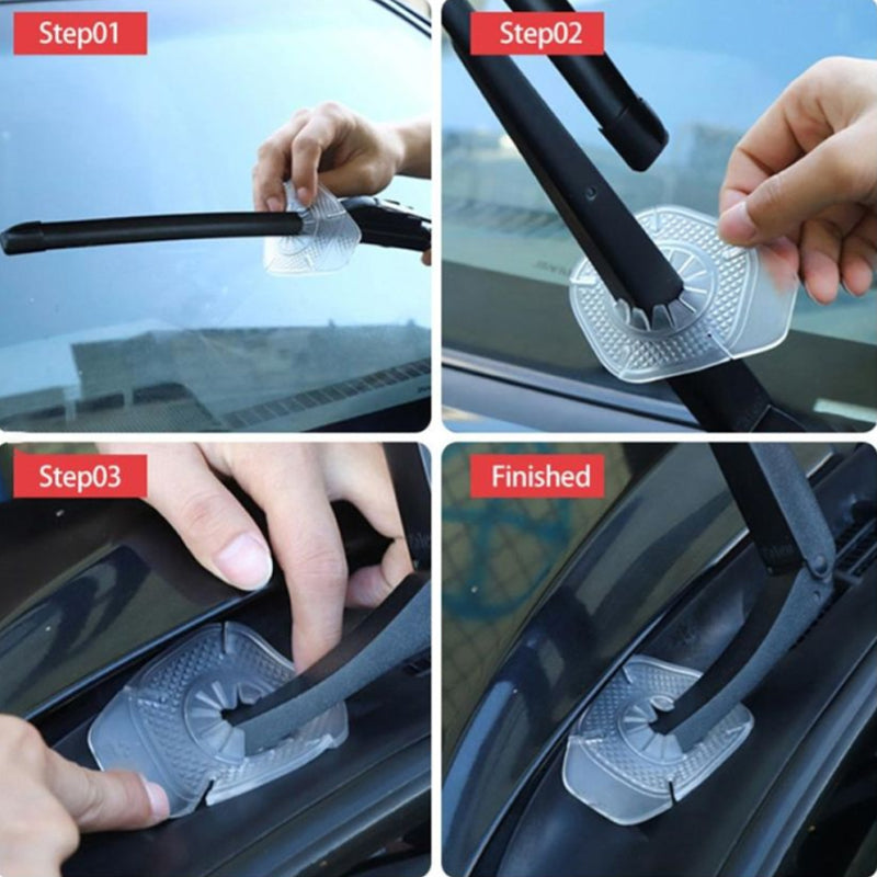 🚗 50% RABATT NU! Silikonskydd till bilens torkararmshål – förhindrar rost, damm och oljud – enkel installation för alla bilmodeller ✨
