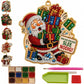 Jul – Parel Art – Hängande juldekoration – Gör-det-själv-kit
