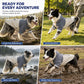🐕 50 % RABATT NU! 🌧️ Vattentät regnrock för hundar i färgblockdesign – smutsavvisande benskydd för utomhusbruk 💦
