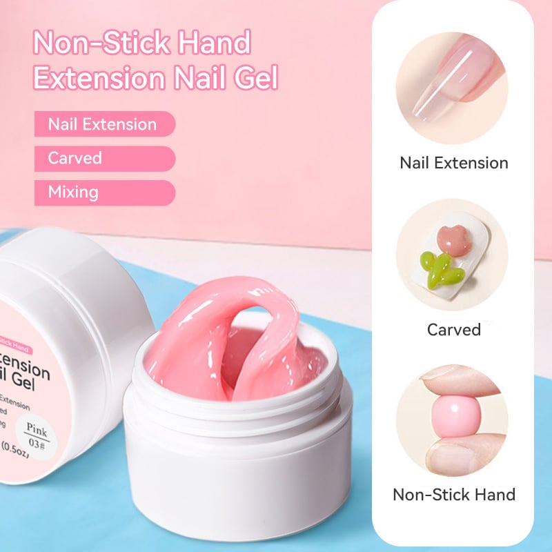 💅 50 % RABATT NU! 🎨 Fast bygggel för naglar – 15 ml i sex färger för nagelförlängningar & 3D-detaljer ✨