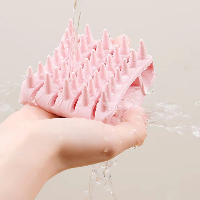 ⏳ Tidsbegränsat erbjudande: 50 % rabatt ⏰ Mjuk massageborste i silikon för hårbotten 🚿