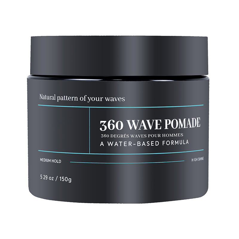 🔥🎁Nyhet 50 % RABATT🔥Wave Pomade – hårvax med medelhög fixering, vattenbaserat och hög glans