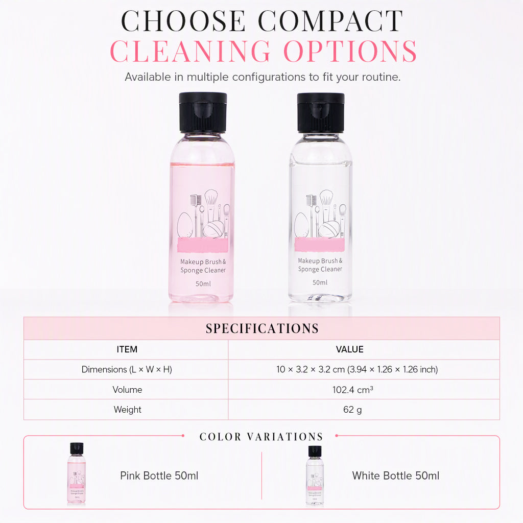 🔥50% OFF!!🧼Make-Up Sponge & Brush Cleaner – Rapid Stain Removal, pH Balanced & Gentle✨