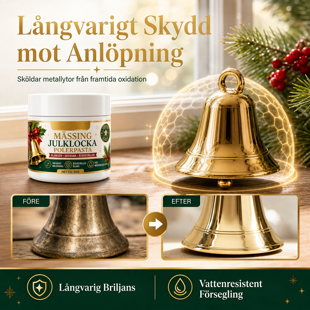 ✨ 50 % RABATT NU! 🥇 Polerkräm för mässing & koppar – tar bort oxidation, återställer spegelglans & ger långvarigt skydd, 50 g 🕰️