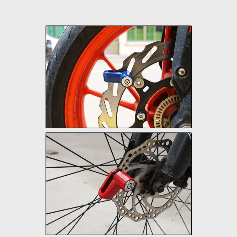 🔥Tidig Black Friday – Erbjudandena startar nu!💰🔒Robust skivbromslås – Trycklås & stöldskydd för cykel, motorcykel & elsparkcykel