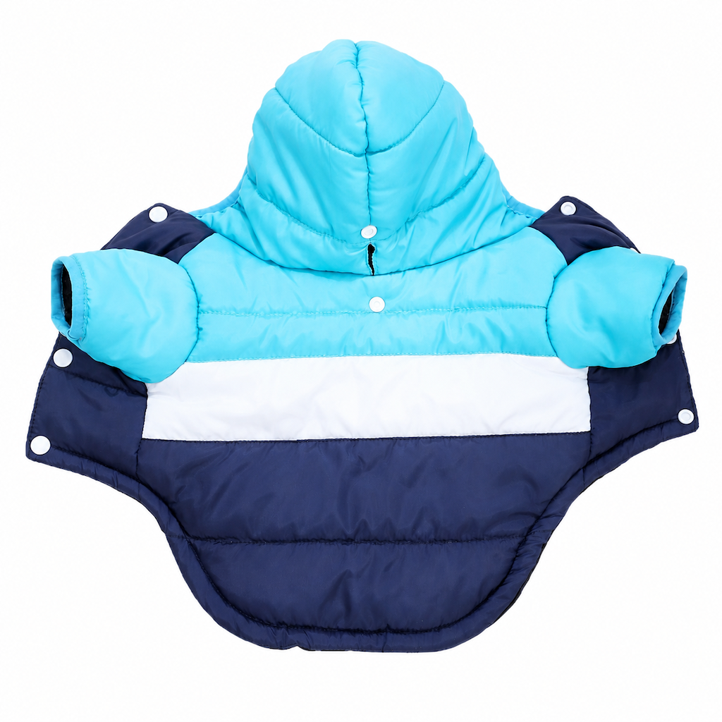 🐶 50% RABATT! ✨ Varm & Vattentät Vinterjacka med Huva för Hund – Vintertäcke i Termofleece ❄️🐾
