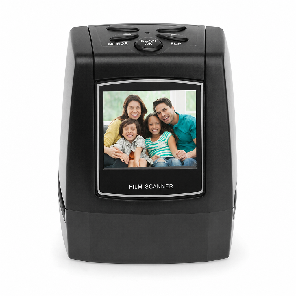 📢📢 50 % RABATT📸 Bärbar 35 mm-film- och dias-skanner – 2,36-tums LCD-skärm för enkel digitalisering av foton