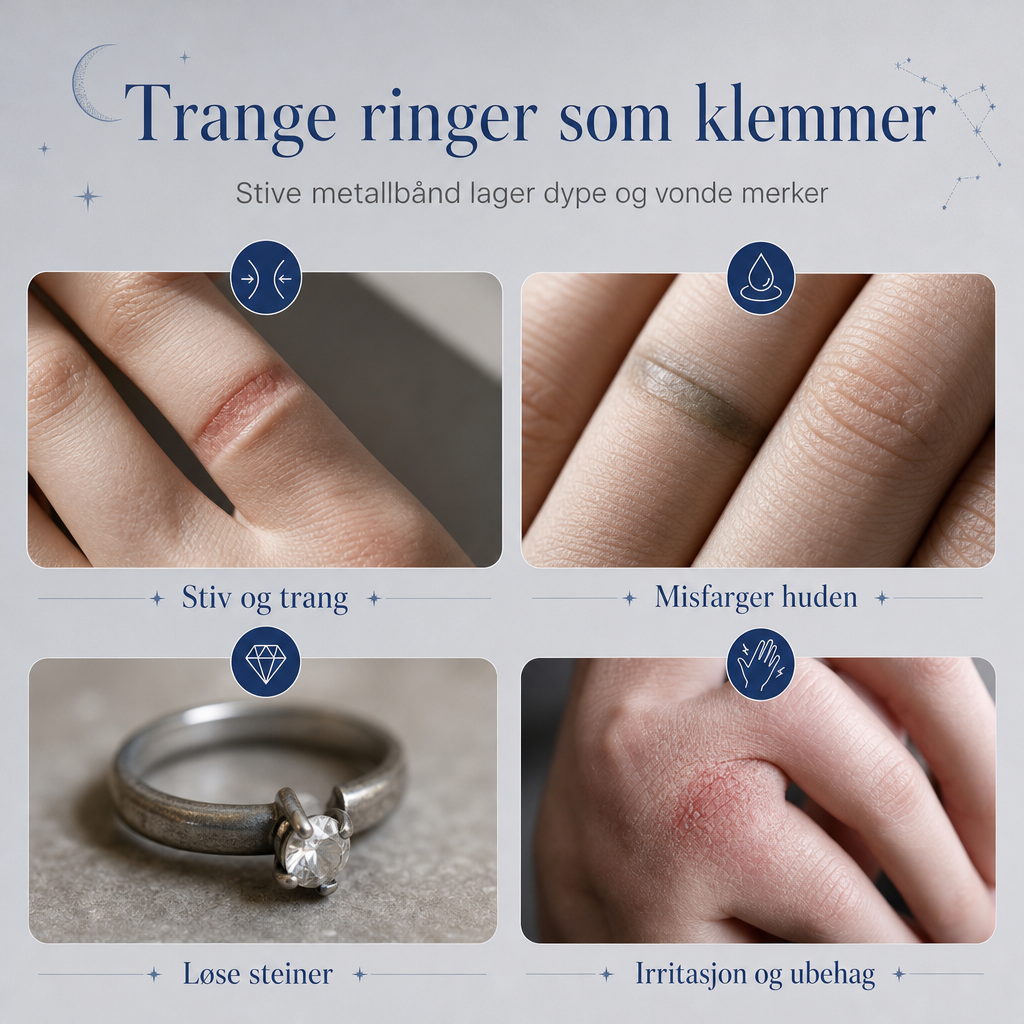 🔊🔊50 % RABATT🔥💍Justerbar glittrande stjärnteckenring💍